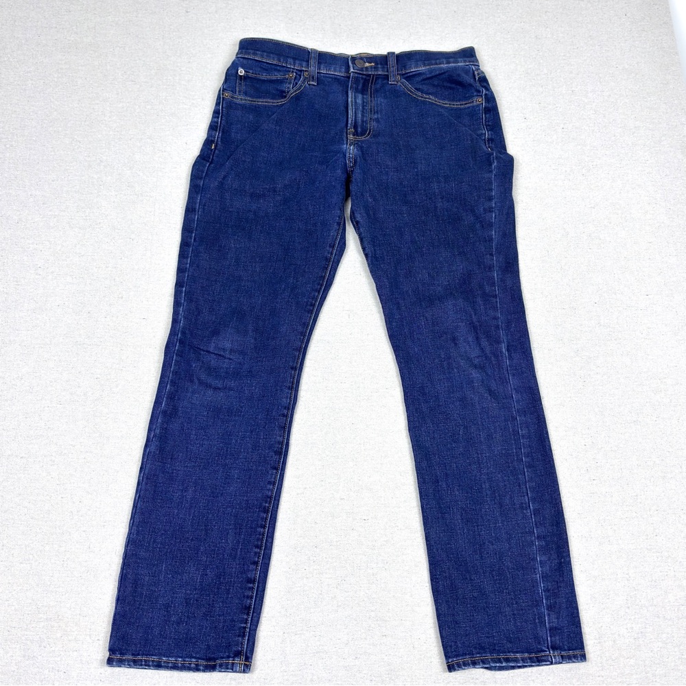 Lucky Brand 121 Slim Straight Dark Wash Denim Jeans